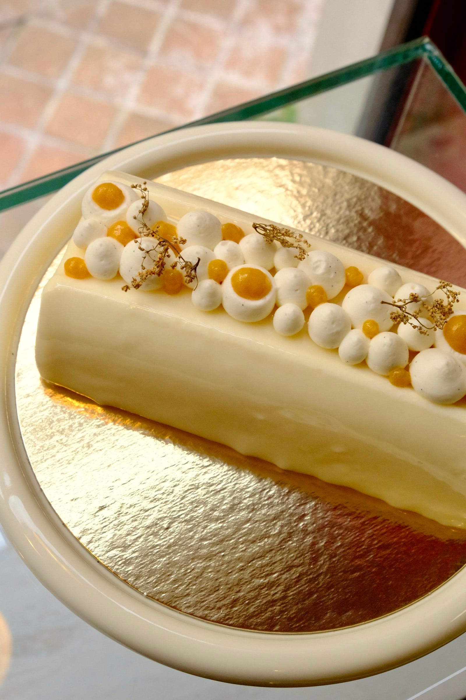 Bûche Mandarine Sapin